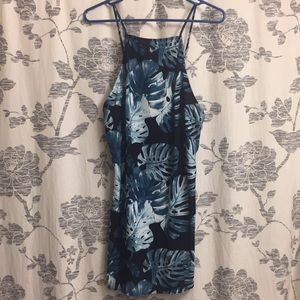 NWT Show Me Your MuMu Traveler Dress in Teal Palm